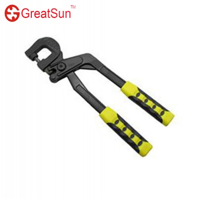 10" 12" Long Hand Light Steel Hand Crimper Keel Clamp Pliers Stud Crimper For Celling Install